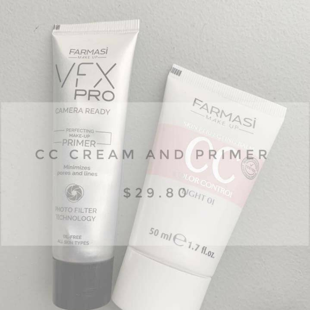 Farmasi CC cream and primer